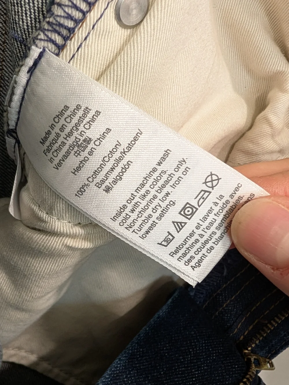 J. Crew Slim Straight Dark Blue Jeans 100% Cotton